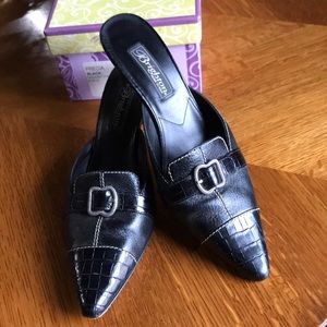 Brighton Black Precia size 8M